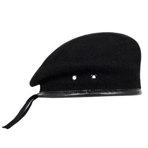 High Quality Outdoor 100% Wool Beret Hat for Men Green French Style Beret Hat - Product Image 6