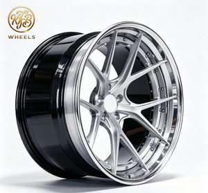 Jantes de voiture de tourisme forgées sur mesure KFB fabriquées en Chine 17/18/19/20/21/22 pouces Jantes noires pour Maserati Porsche Jaguar - Product Image 2