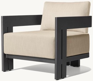 Ensemble de mobilier de jardin et de terrasse en aluminium épais de la série Totale, idéal pour les hôtels, fabriqué à Foshan - Product Image 2