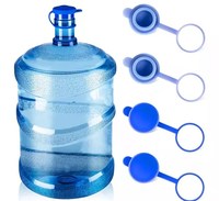Bouchon de bouteille d'eau en silicone recyclé de qualité alimentaire de 5 gallons