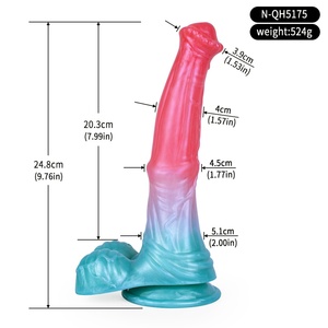 NNSX Monster <b>Dildo</b> Fantasy Giant Horse Penis Orgasm Pleasure Artificial Soft Silicone <b>Dildo</b> Butt Plug Adult Sex Toys Wholesale - Product Image 4