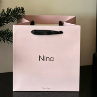 Sac de shopping en papier de luxe personnalisé avec logo pour boutique de chaussures, emballage cadeau pour vêtements