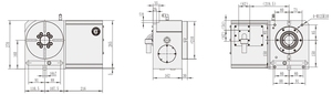 Cnc Milling Table Cnc Tilting Rotary Table Wt-210 <b>Machine</b> <b>Tool</b> Cnc Machining Center <b>Accessories</b> Cnc Tiltingturntable Rotary Tabl - Product Image 3