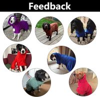 Peignoir pour animaux de compagnie en microfibre polyester à séchage rapide, simple et écologique pour chiens et chats