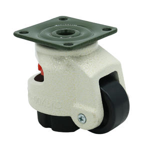 Gd-40f Gd-80f Gd-150f <span class=keywords><strong>Heavy</strong></span> <span class=keywords><strong>Duty</strong></span> Retract able Adjusta ble Level ing <span class=keywords><strong>Caster</strong></span> Wheels - Product Image 2