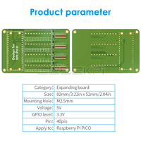 (BSC) Raspberry Pi / W GPIO Carte d'extension à bornes à vis 40 broches pour connexion de programmation