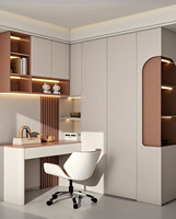 Armoire portable de luxe moderne en bois, meubles de chambre à coucher, organisateur de vêtements, placard, rangement