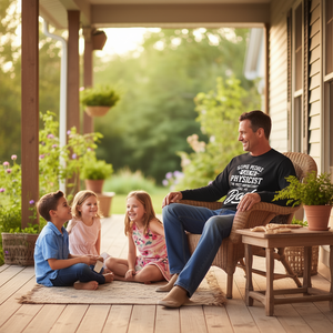 Camiseta de manga larga para físico, regalo del día del padre, ropa informal para hombre - Product Image 3