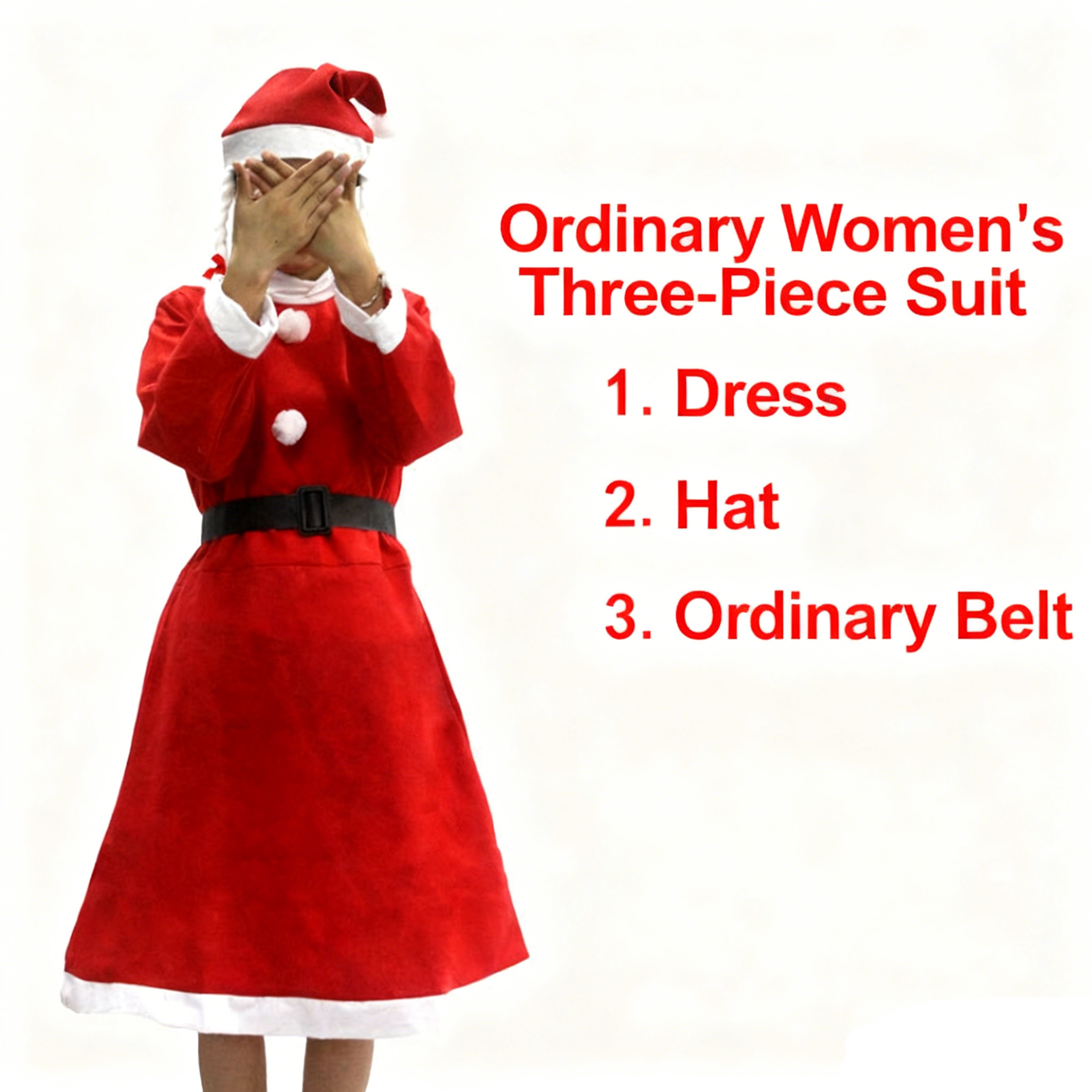 ชุดเซ็ต 3 ชิ้นสำหรับผู้หญิงทรงมาตรฐาน