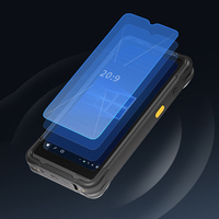 Escáner de código de barras de ordenador de mano resistente Windows 10 Terminal PDA Colector de datos de 6,5 pulgadas Lector NFC GPS 7,4 V/4000mAh Stock