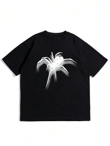 Camiseta con Estampado de Araña para Hombre, Personalización Disponible. F10 - Product Image 4