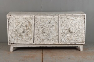Modern Wooden <b>Sideboard</b> <b>Cabinet</b> with Spacious Storage Compartments for Living Room Dining Area Hallway and Stylish Home - Product Image 2