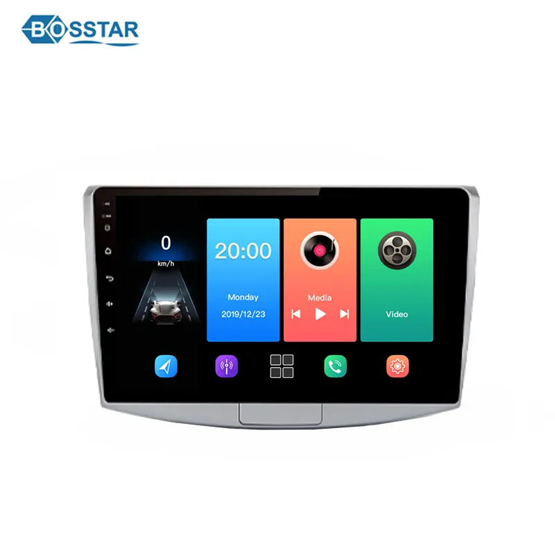 10.1 Inch Android Auto Dvd Multimedia Speler Voor Volkswagen Vw Passat 7 B7 Nms 2011 - 2015 Auto Radio Stereo