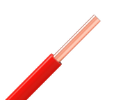 Cable de Cobre BV THW THHN PVC para Construcción y Cableado Doméstico, Sólido, de 1.5mm2 a 10mm2, Venta al Por Mayor