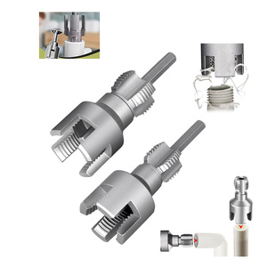 2 cái tích hợp nội bộ & bên ngoài ống threading công cụ, trượt tuyết Ống threading công cụ, PVC Ống Chủ Đề Công cụ cắt cho khoan điện - Product Image 1