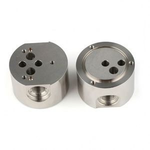 Service de prototypage par usinage CNC, pièces en acier inoxydable de haute précision sur mesure, usinage par électroérosion à fil, perçage, brochage - Product Image 4
