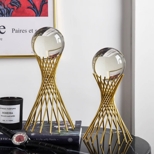 Decoraciones artesanales de hierro hechas a mano para el hogar, sala de estar, mueble de TV, artesanías decorativas de Metal, Art <span class=keywords><strong>Deco</strong></span> - Product Image 3