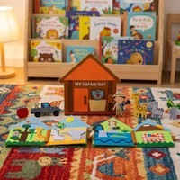 Toptan Montessori Keçe Aktivite Panosu, Yeni Yürümeye Başlayan Çocuklar İçin Eğitici Duyusal Aktivite Oyuncakları, Profesyonel Tedarik
