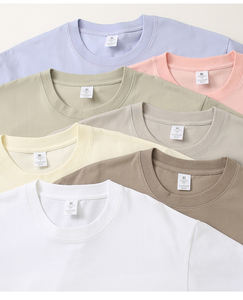 LMT2137 공장 공급 도매 맞춤형 220gsm 100% 면 티셔츠 무지 남성 티셔츠 - Product Image 5