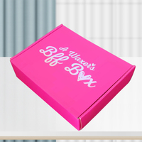 Presse ondulée de luxe sur la poste sous-vêtements t-shirt vêtements emballage cadeau pli boîtes d'expédition avec logo personnalisé