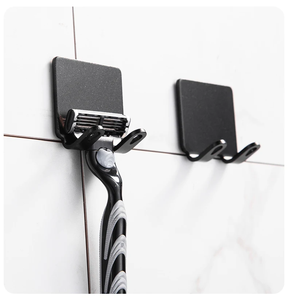 Space Aluminum Holder Free Men <b>Shaving</b> Holders WaterProof Bathroom Storage <b>Hook</b> for Kitchen Bathroom - Product Image 4