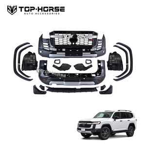 2021 + <span class=keywords><strong>Land</strong></span> <span class=keywords><strong>Cruiser</strong></span> LC300 <span class=keywords><strong>GR</strong></span> <span class=keywords><strong>Sport</strong></span> Convert Body Kit Bumper Grille - Product Image 1