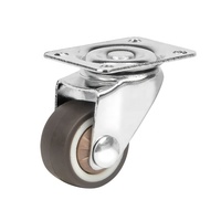 Accessoires de meubles Roulettes pivotantes en caoutchouc TPR de 1 à 3 pouces