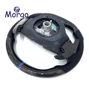 Accessoires intérieurs de voiture, volant en fibre de carbone de qualité supérieure avec écran LED pour <span class=keywords><strong>BMW</strong></span> Série 5 E60 M5 E63 E64 - Product Image 6