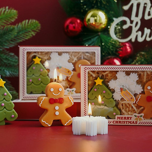 Juego de Regalos de Navidad, Decoración para el Hogar, Copo de Nieve, Árbol de Navidad, Aromaterapia, Velas Perfumadas Decorativas de Cera de Soja y Parafina - Product Image 4
