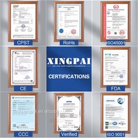Chariot à thé de luxe XINGPAI à 2 niveaux en acier inoxydable rose doré avec roues, équipement de restauration commercial, buffet