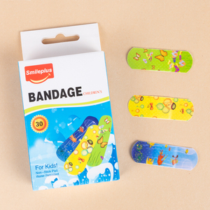 Pansements adhésifs imprimés <span class=keywords><strong>de</strong></span> dessins animés <span class=keywords><strong>pour</strong></span> enfants, imperméables, stériles, respirants, pansements <span class=keywords><strong>pour</strong></span> plaies, motifs variés, premiers secours, CE - Product Image 2