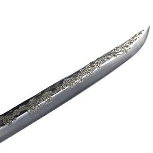 Épée Longquan Fleur de Prunier Forgée à la Main, Épée Monobloc en Acier Inoxydable, Katanas, Épée de Commandement Japonaise, Armes Blanches, Non Ouvertes - Product Image 6