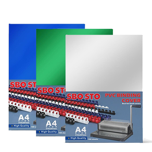 Copertine in PVC A4 <span class=keywords><strong>per</strong></span> <span class=keywords><strong>Rilegatura</strong></span>, 150 micron, Lucide o Opache, <span class=keywords><strong>Fogli</strong></span> Trasparenti <span class=keywords><strong>per</strong></span> Macchine Rilegatrici, Rapporti e Menu - Product Image 5