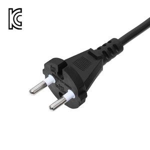 <span class=keywords><strong>AC</strong></span> dây điện Hàn Quốc 2 dây 10 AMP loại C cắm IEC 60320 C7 cáp điện Hàn Quốc dây điện - Product Image 3