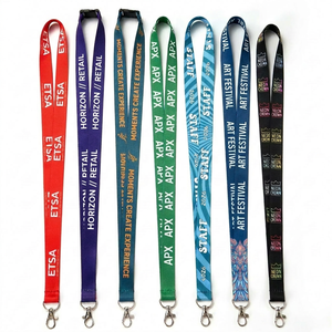 Muestra Gratuita, Cordón Promocional Personalizado de Poliéster, Cordones Sublimados en Blanco con Logotipo Personalizado - Product Image 1