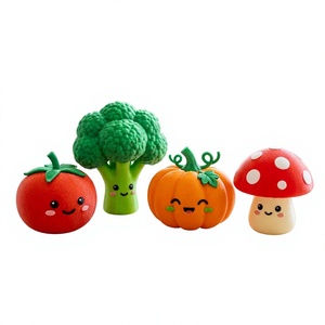 Jouet anti-stress en forme de brocoli mignon imprimé en 3D, écologique, en PLA, jouet sensoriel souple pour enfants de 6 ans et plus, pour toute la famille - Product Image 1