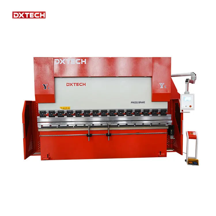 DXTECH, gran oferta, prensa CNC de velocidad rápida, máquina de freno de prensa hidráulica multifunción para metal y acero