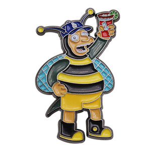 Vente directe <span class=keywords><strong>d</strong></span>'usine mignon Anime émail doux épinglettes médaille en métal avec laiton plaqué et sérigraphie Souvenir - Product Image 3