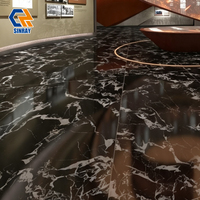 Azulejos de Porcelana 600x1200mm Antibacterianos Antideslizantes Resistentes a Ácidos con 1 Año de Garantía, Textura Imitación Piedra para Baño y Hotel