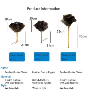 Fornitori della fabbrica di Alta Qualità Della Piuma Dello Struzzo Spolverino - Product Image 6