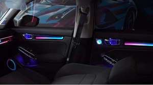 Prezzo di fabbrica stile dinamico Auto sinfonia atmosfera luce ambientale Kit decorazione per <span class=keywords><strong>Honda</strong></span> <span class=keywords><strong>Civic</strong></span> 11 2022-2025 Auto <span class=keywords><strong>interni</strong></span> - Product Image 5