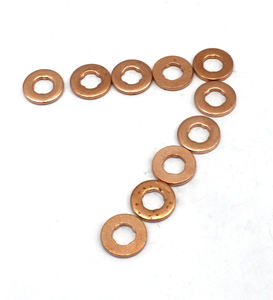 Hochwertige Dieselkraftstoff-Ersatzteil-Einspritz scheibe 2430105049 Dicht ring <span class=keywords><strong>2</strong></span> 430 105 049 Düsen halter der Einspritz welle - Product Image 6