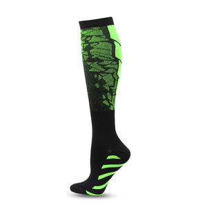 Compression genou haute chaussettes de sport respirant soutien gradué équipement de Performance athlétique pour la course à pied cyclisme entraînement hommes femmes - Product Image 3