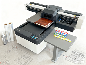 Nhà Máy Giá kích thước nhỏ 6090 UV phẳng máy <span class=keywords><strong>in</strong></span> Điều kiện Mới cho <span class=keywords><strong>in</strong></span> ấn thủy tinh Acrylic tấm kim loại PVC Hội Đồng hiệu 600 mét - Product Image 3