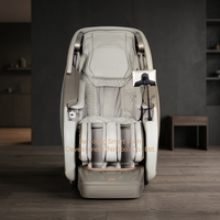 Fauteuil de massage 8D intégral pour pieds et jambes, dernière génération, zéro gravité, mécanisme à ondes soniques, pétrissage des bras, massage des tissus profonds, fauteuil inclinable de luxe
