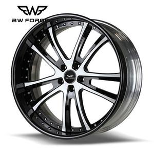 Rines Forjados Personalizados de 2 Piezas BW, Rines de Lujo de 15 18 20 22 <span class=keywords><strong>24</strong></span> 26 Pulgadas, 5x114.3 5x130 6x139.7 para Impala <span class=keywords><strong>Monte</strong></span> <span class=keywords><strong>Carlo</strong></span> - Product Image 2