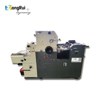 Machine d'impression offset monocouche avec numérotation et perforation, format 470x365mm, modèle ZR47IINP, capacité de 200 jeux/an pour les Philippines