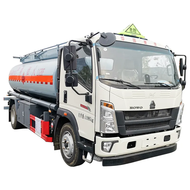 heavy duty 6 wheeler camion-citer camion citerne oil tanker truck price oil transportation tank truck