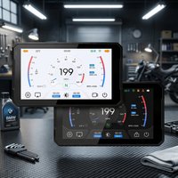Écran Carplay pour moto BMW R1200GS R1250GS QLED, Carplay sans fil, Android Auto, affichage GPS, MP3, support de tableau de bord portable