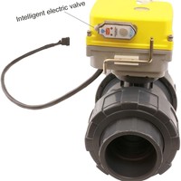 Vanne à boisseau sphérique motorisée en PVC avec Wi-Fi, commande à distance par application mobile, vanne d'eau électrique pour l'irrigation des jardins et des fermes, vente en gros